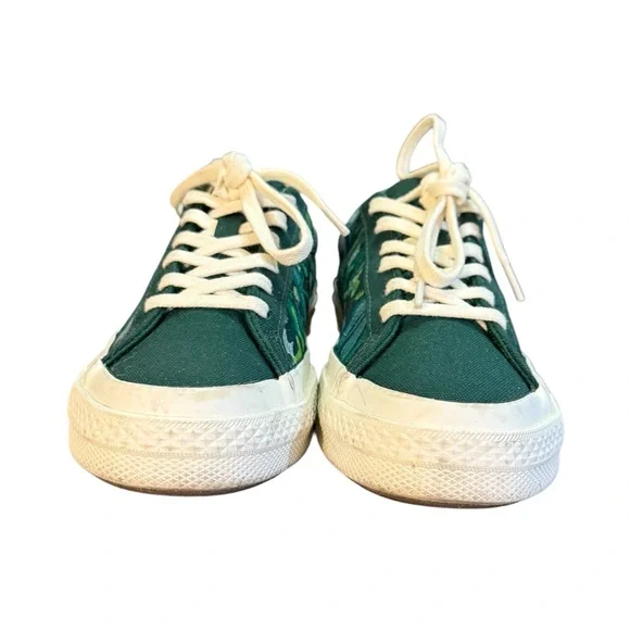 Converse Green One Star Low The Great Outdoors Women’s Size 6.5 - Picture 4 of 8